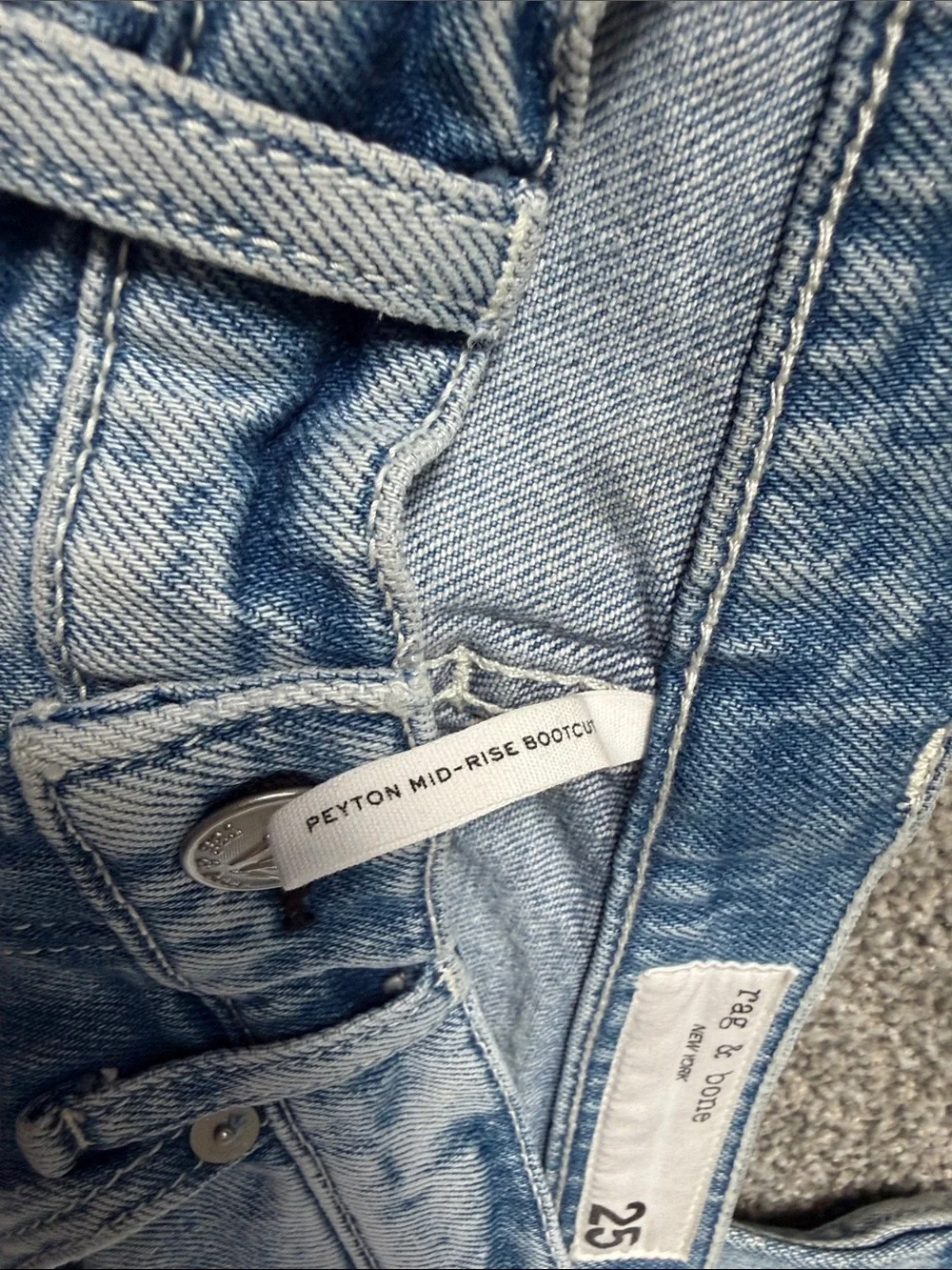 Rag and Bone Peyton Mid-Rise Bootcut Jean - Picture 4 of 10